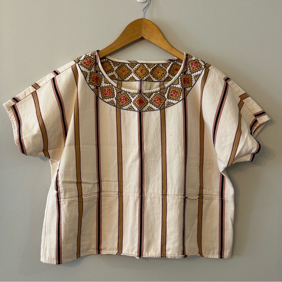 Madewell Tops - Madewell Embroidered Top